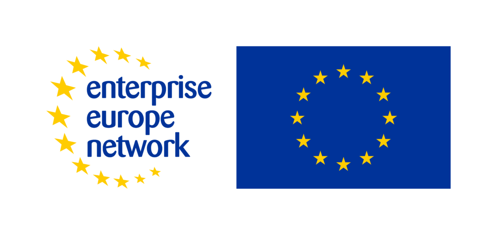 The logo of the Enterprise Europe Network and the European Union