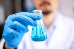 Badanie wody w laboratorium
