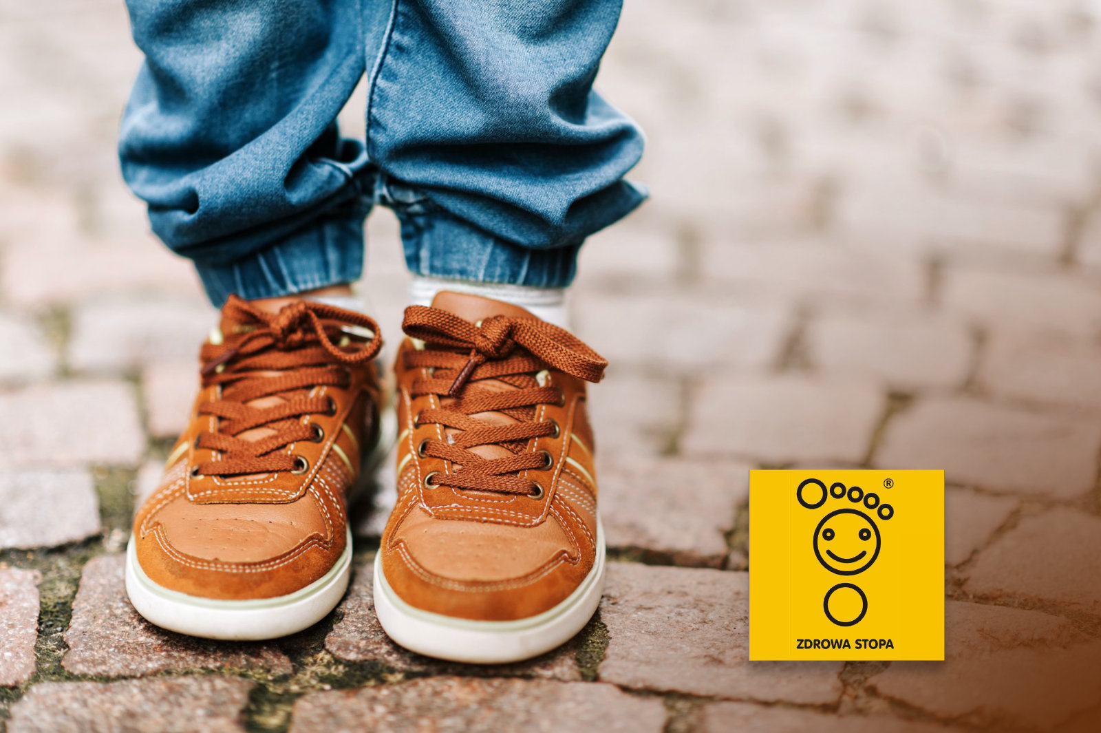 Obuwie dziecięce i znak Zdrowa Stopa
