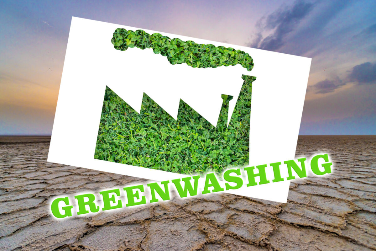 Symboliczne zielone kominy