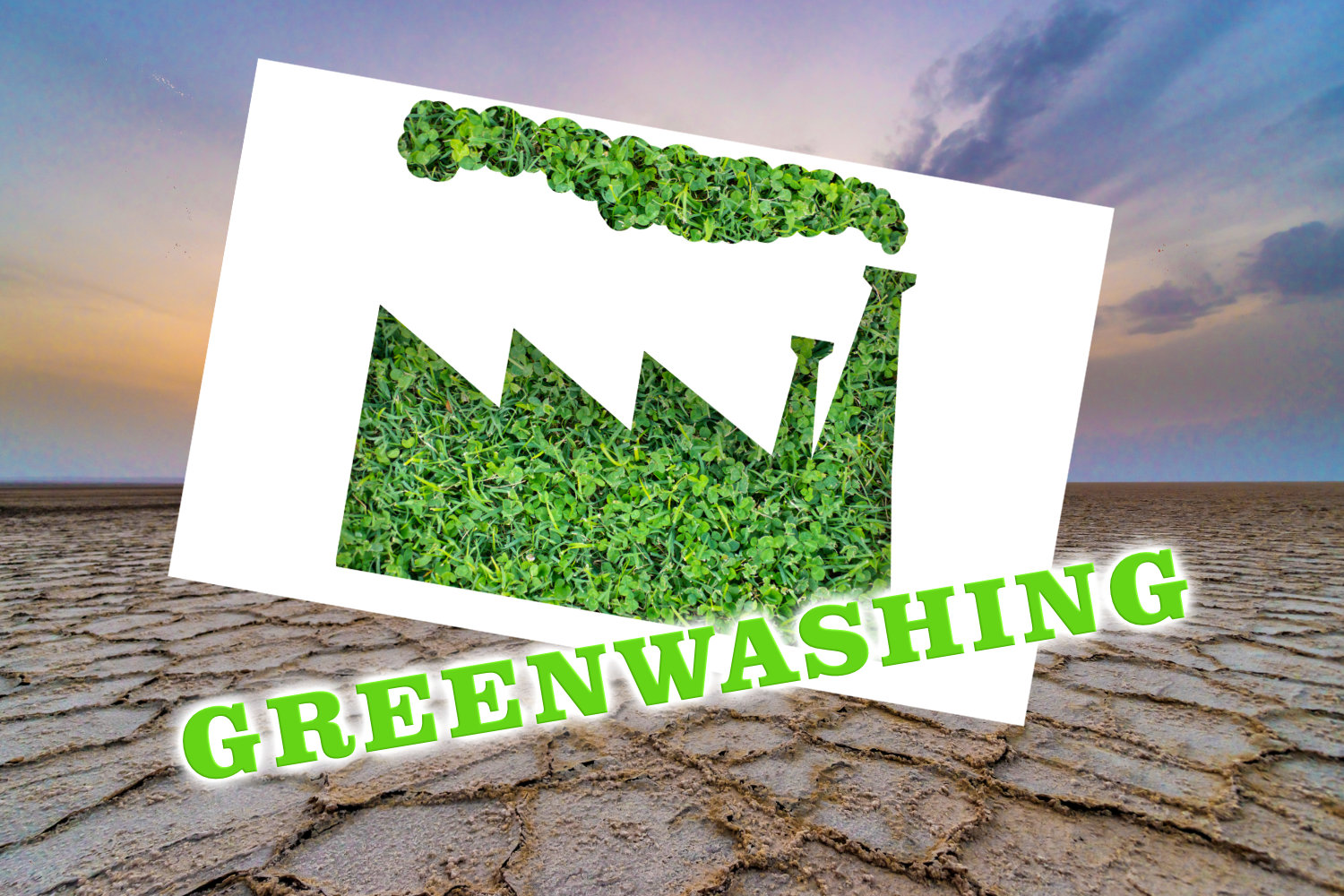 Symboliczne zielone kominy