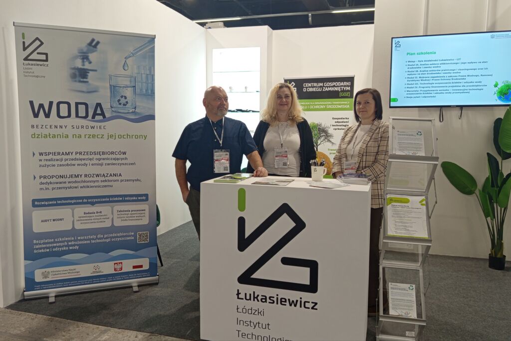 Stoisko Łódzkiego Instytutu Technologicznego