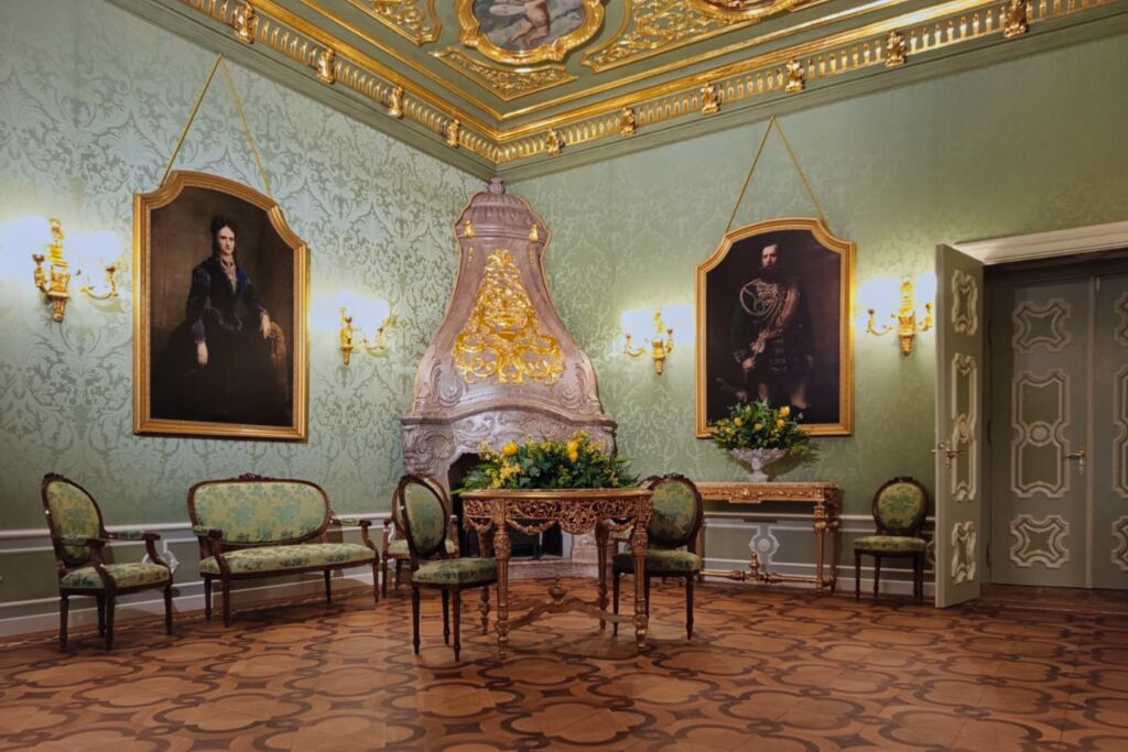 Salon Włoski w Zamku Książ